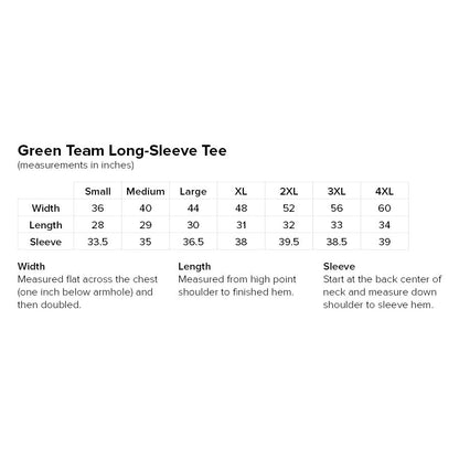 Green Team Long-Sleeve Tee