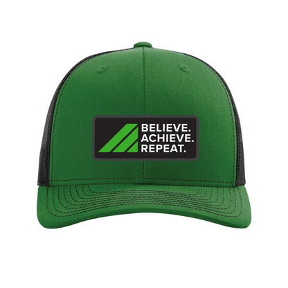 Believe Achieve Repeat Cap