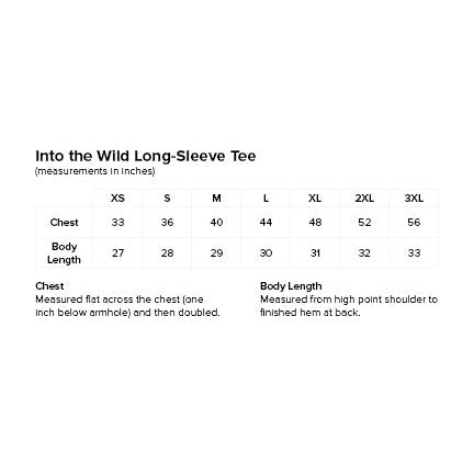 Into the Wild Long-Sleeve Tee