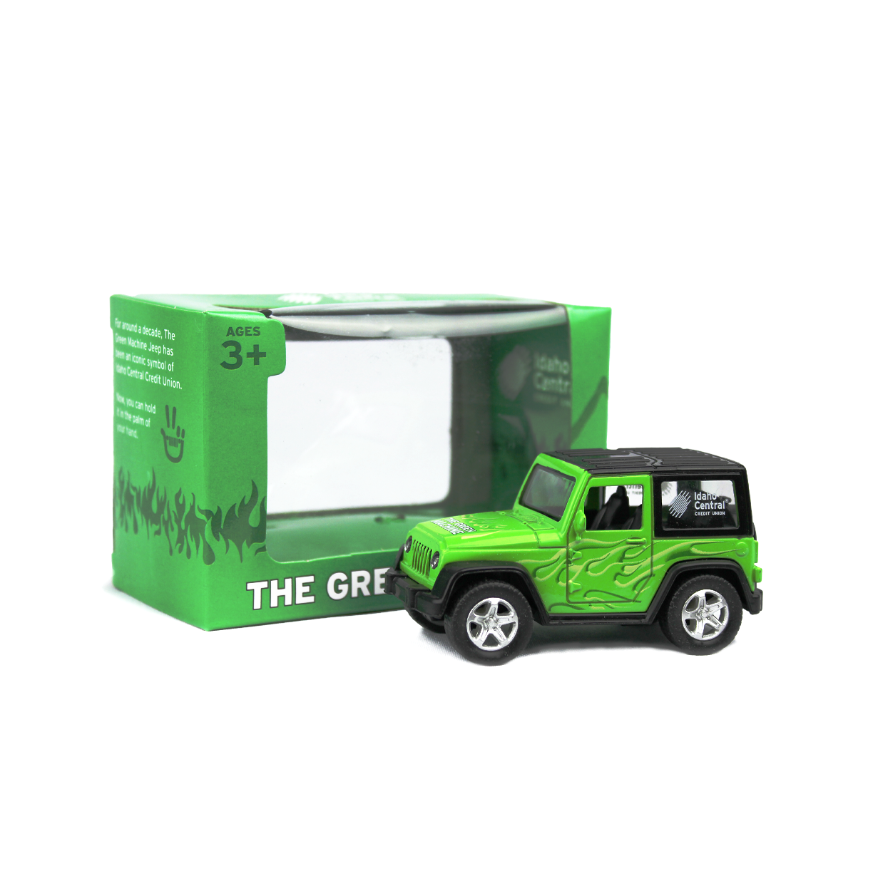 Miniature Green Machine Jeep